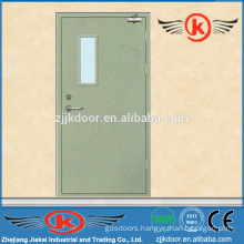JK-F9031 hotel high quality emergency exit doors with glass panels